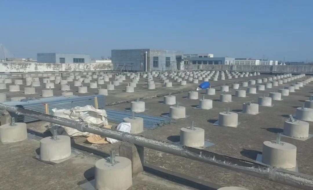 浙江鸿仁纺织2MW光伏项目开工
